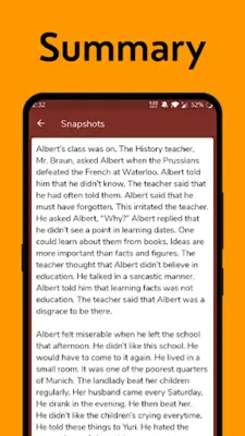 Class 11 English Solution ++ android App screenshot 2